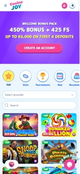 Casino Joy Mobile Casino