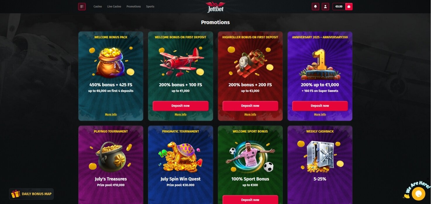 JettBet Promotions