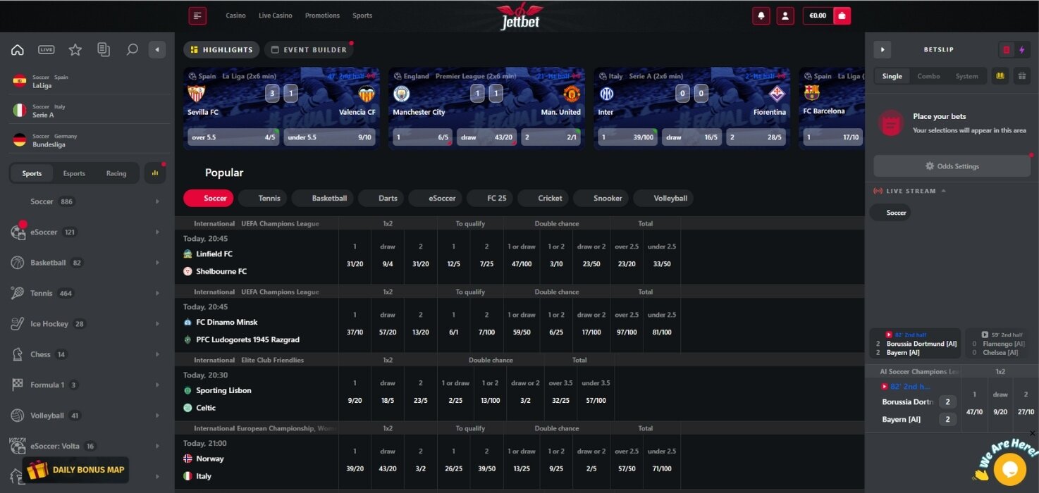 JettBet Sportsbook
