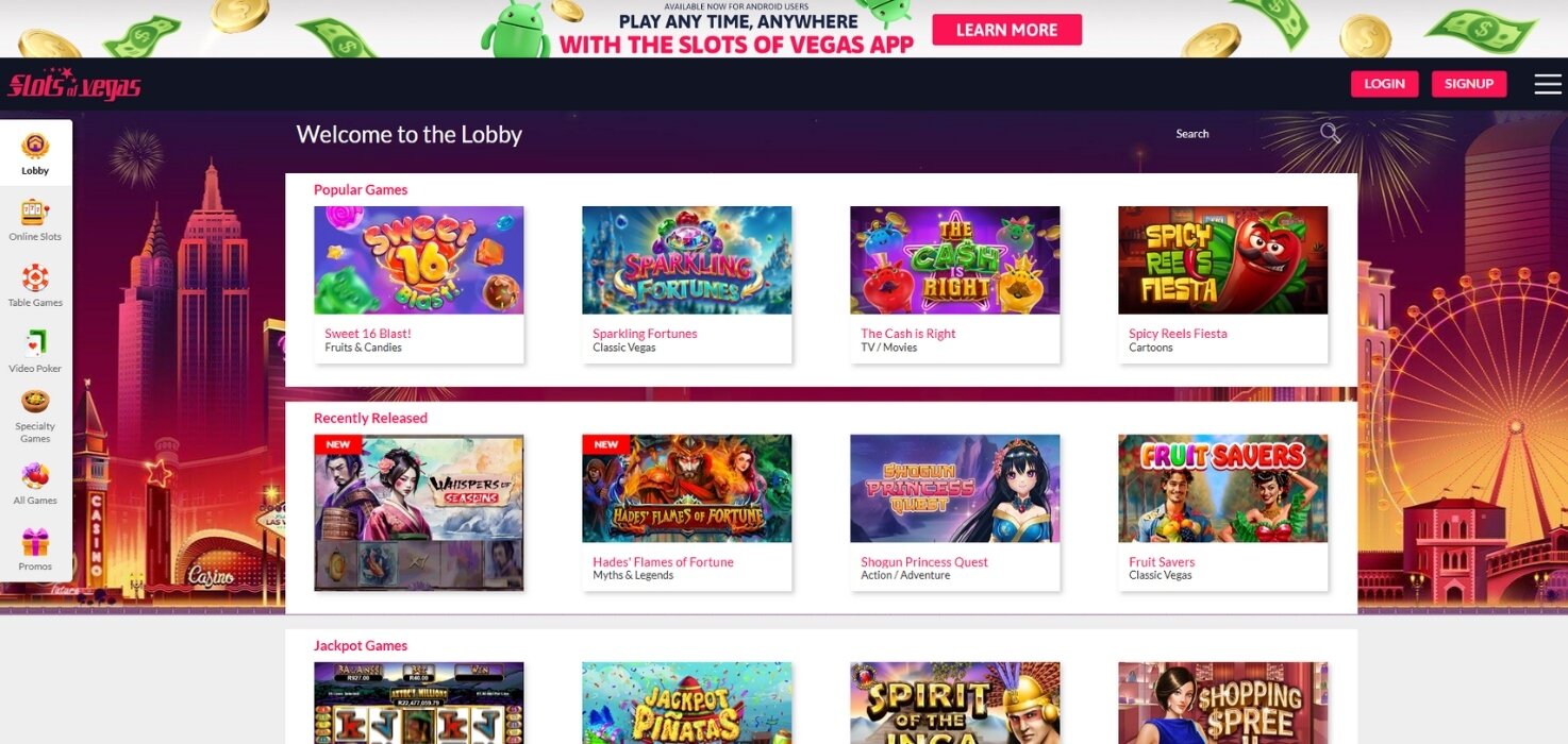Slots of Vegas Casino Games