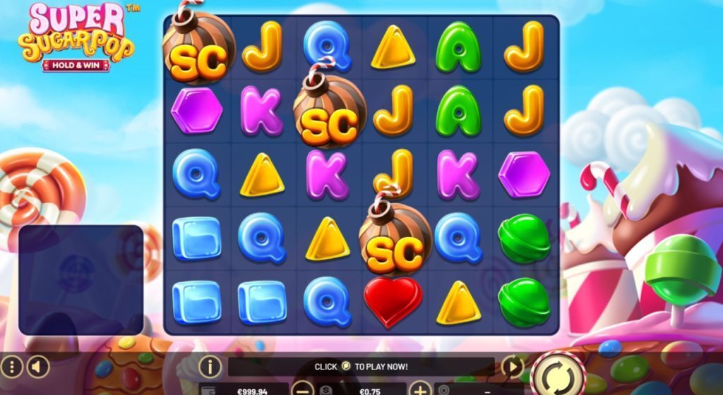 Super Sugar Pop Hold & Win