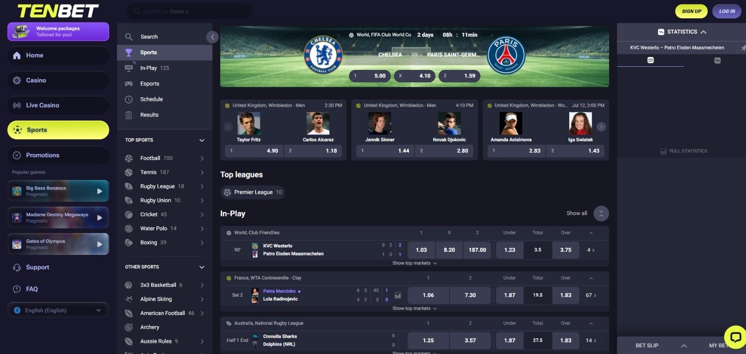 TenBet Sportsbook