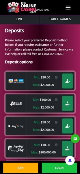 The Online Casino Mobile Banking