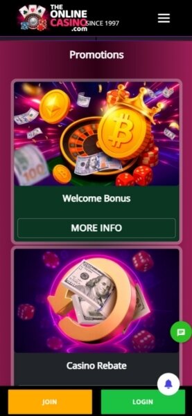 The Online Casino Mobile Promos