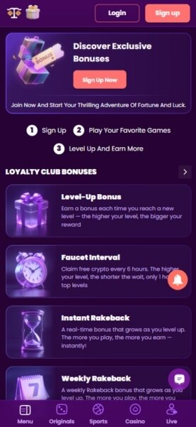 TrustDice Mobile Promotions