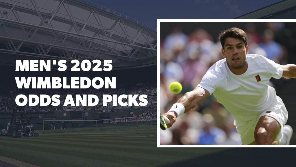 Men's Wimbledon Winner odds and predictions 2025