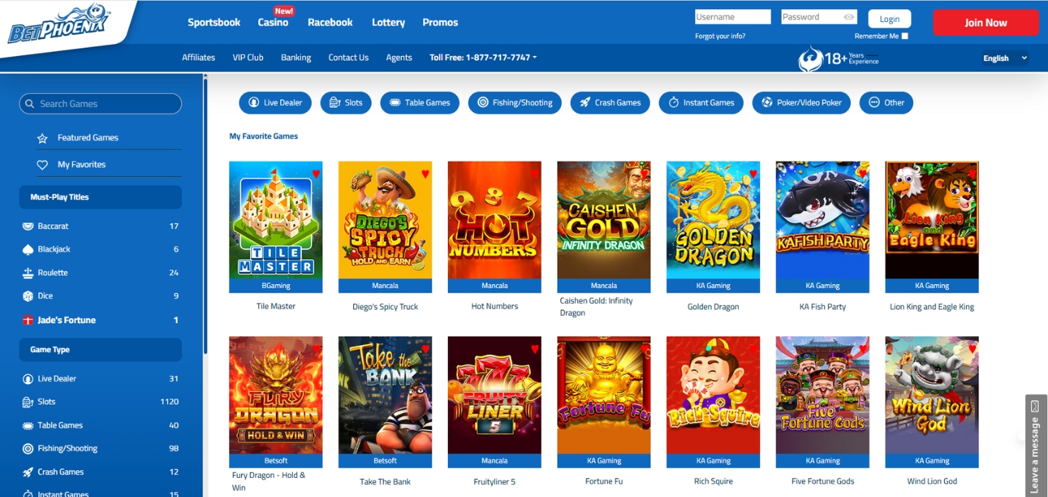 BetPhoenix Casino