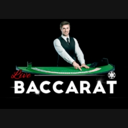 Live Baccarat title card