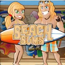 Beach Bums slots title card