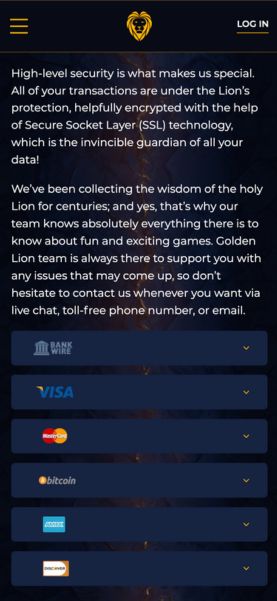 Golden Lion mobile banking