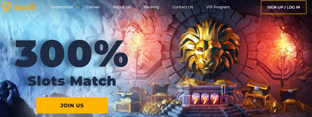 The Golden Lion Casino main lobby