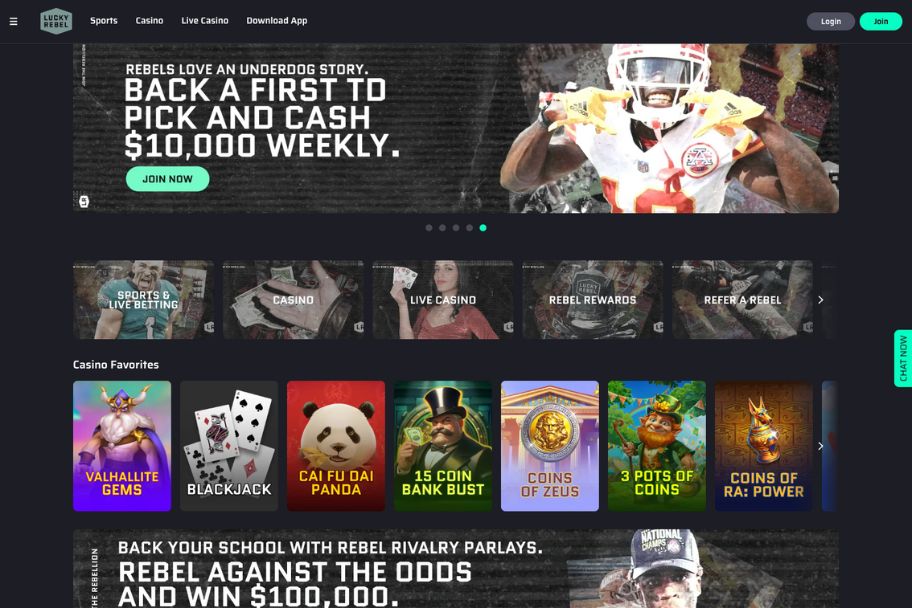 Lucky Rebel: A New Sports Betting and Casino Site Worth Trying