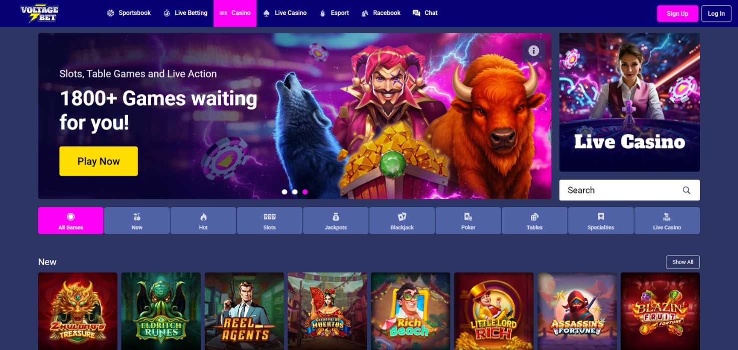Voltage Bet Casino
