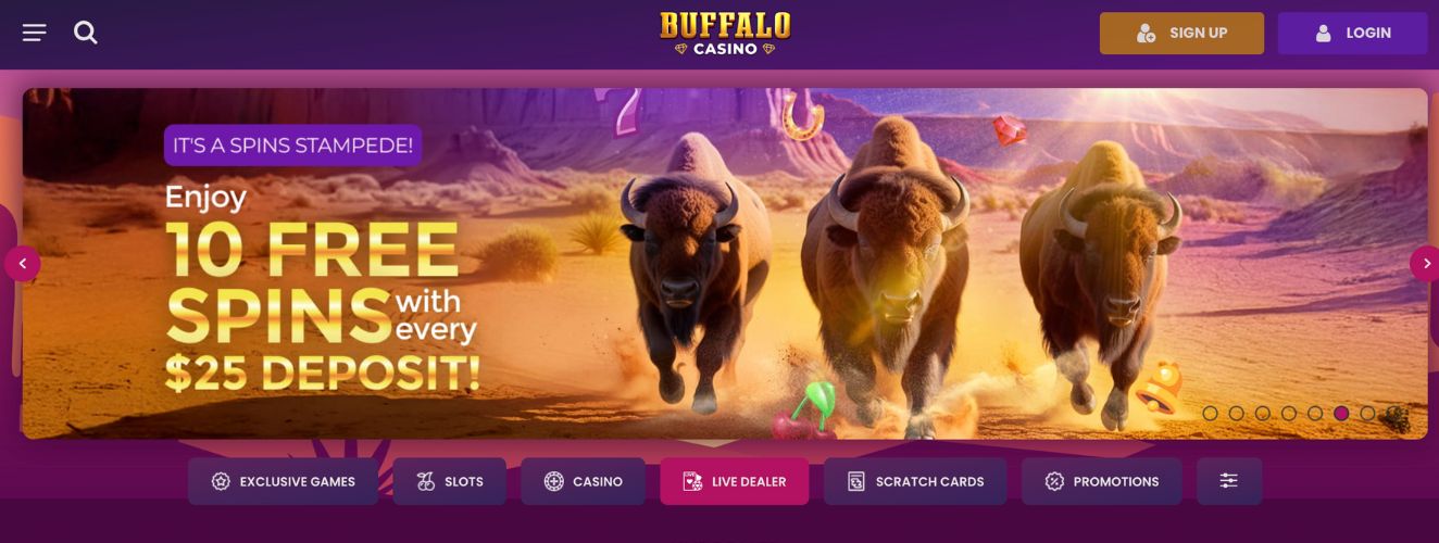 Buffalo Casino promos