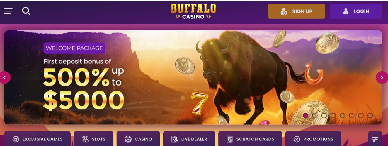 Buffalo Casino lobby