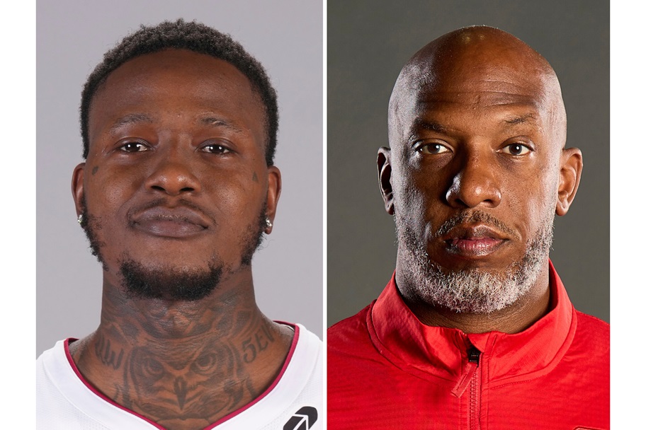 Pictures of Terry Rozier and Chauncey Billups