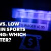 High vs Low Odds in Sports Betting: What Is Better?