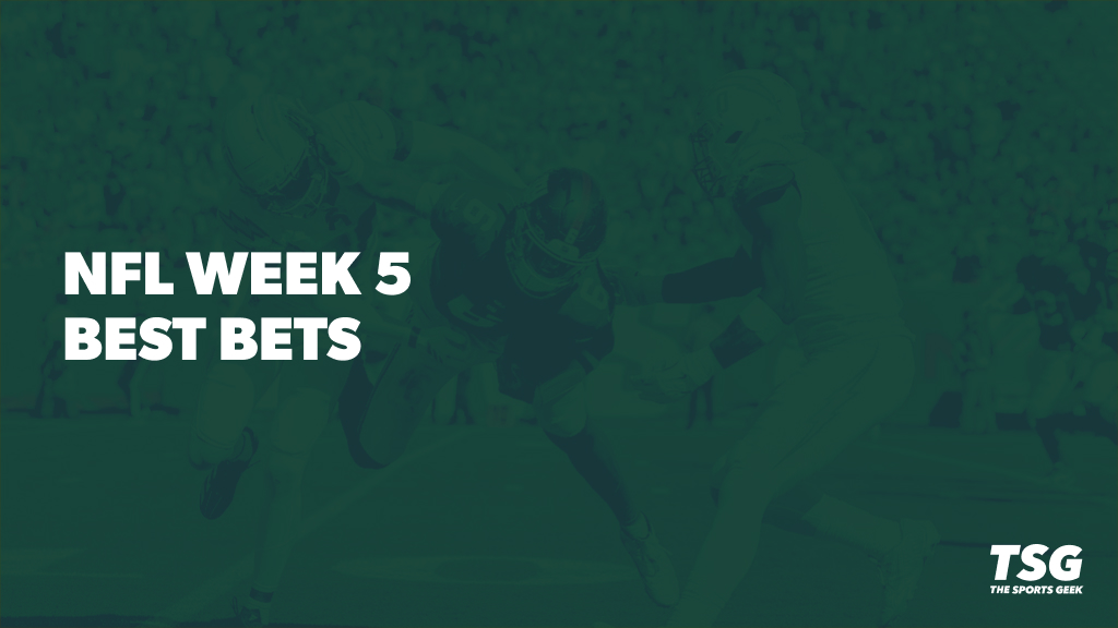 NFL Week 5 Odds, Betting Lines and Best Bets