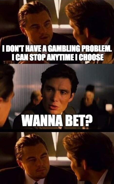 DiCaprio gambling meme