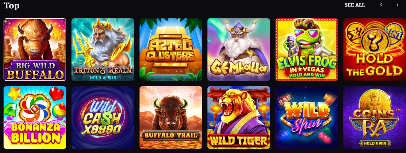 Lucky Circus Top Games