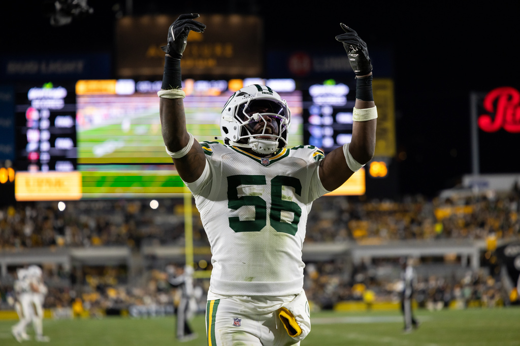 Green Bay Packers linebacker Edgerrin Cooper