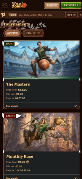 Wild Robin tournaments
