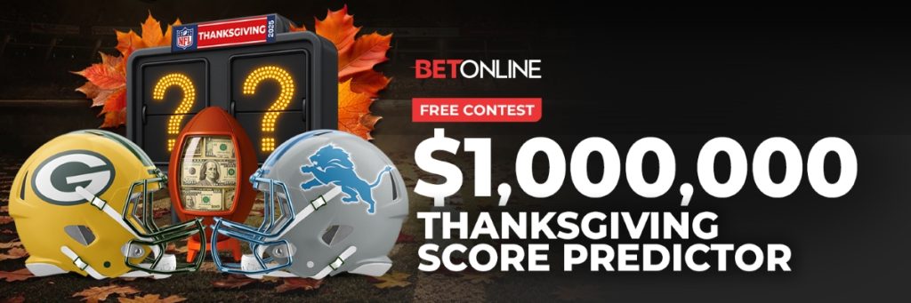 BetOnline Thanksgiving Score Predictor