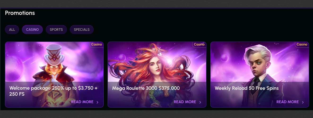 Nova Jackpot casino promos