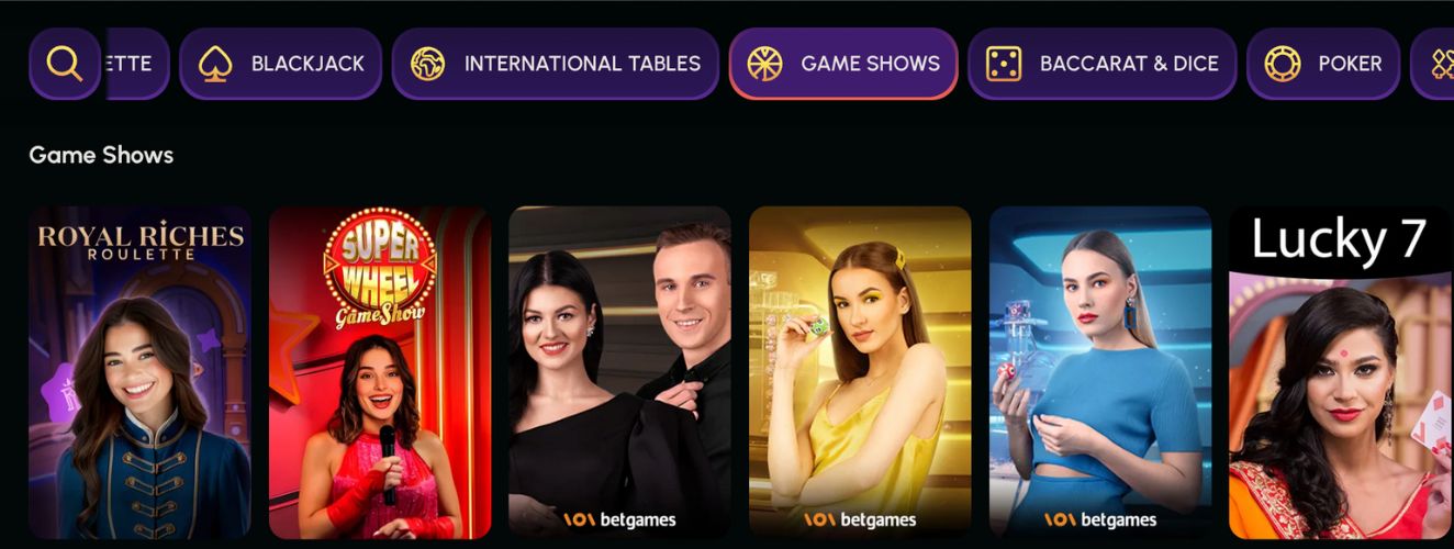 Nova Jackpot international games