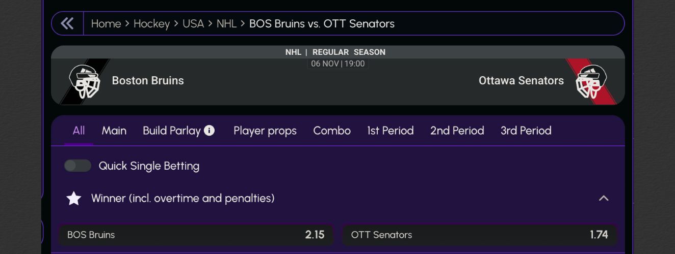 Nova Jackpot sportsbook