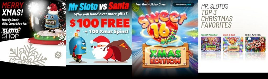 Sloto Cash Christmas Promos
