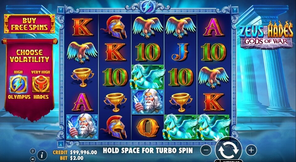 Zeus vs Hades — Gods of War