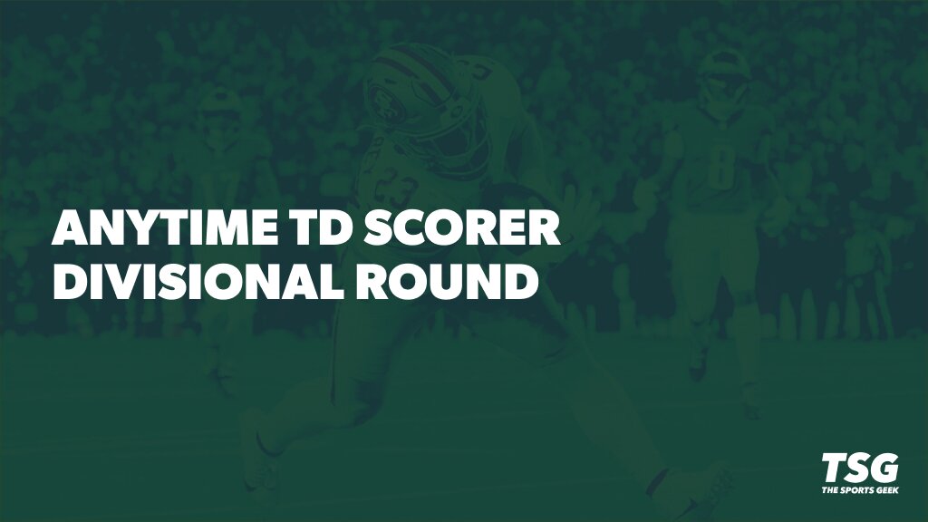 Anytime TD Scorer Predictions This Week: Who Will Score a Touchdown in the Divisional Round?