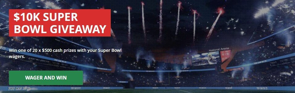 Everygame $10,000 Super Bowl Giveaway betting contest