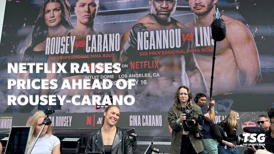 Netflix Raises Prices Ahead of Rousey vs. Carano Fight — What Bettors Should Know