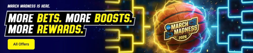 Voltage Bet March Madness cashback promotion banner.