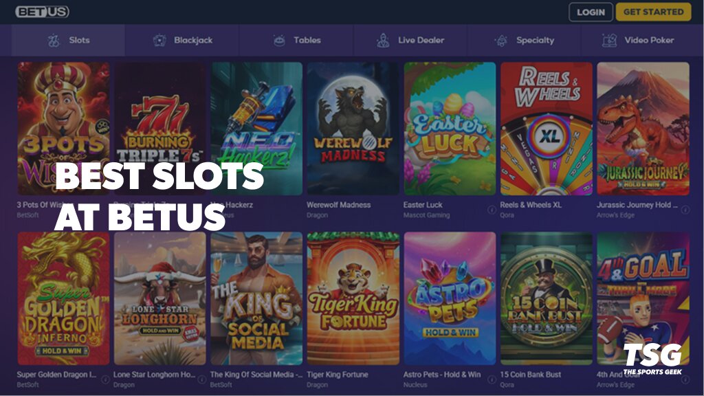 Best Slots at BetUS: Entertaining and High-Paying Slots