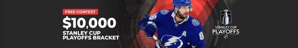 BetOnline Stanley Cup Playoff bracket contest banner.
