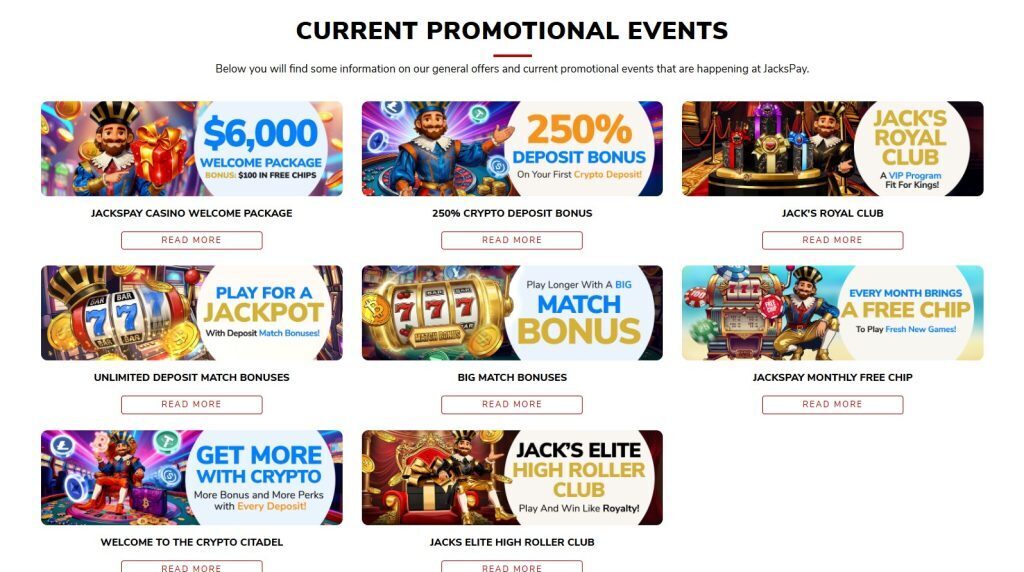 Jacks Pay Promotions