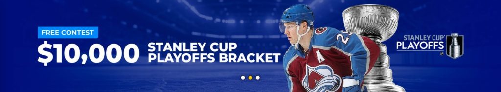 SportsBetting.ag Stanley Cup Playoff bracket contest banner.