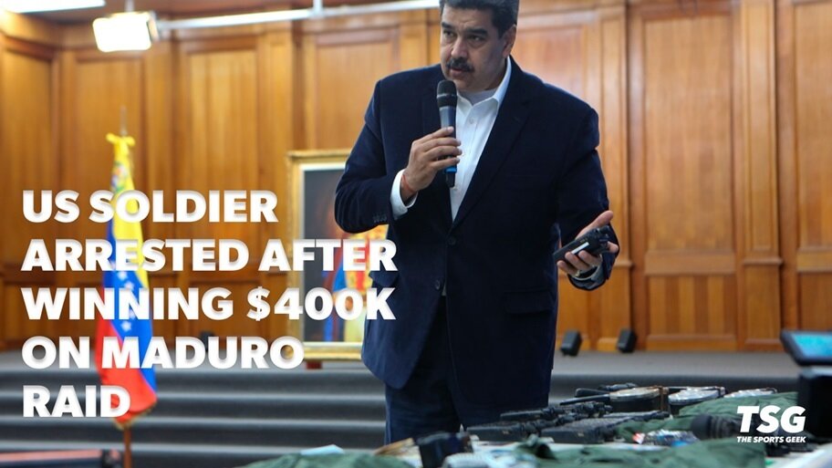 U.S. Soldier Arrested for Allegedly Winning $400K Betting on Maduro Raid