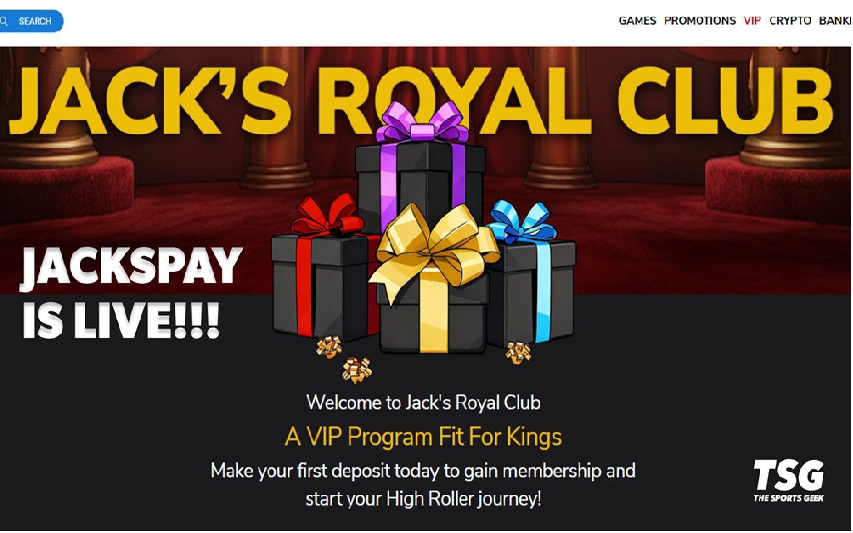 JacksPay Casino is Now Live!