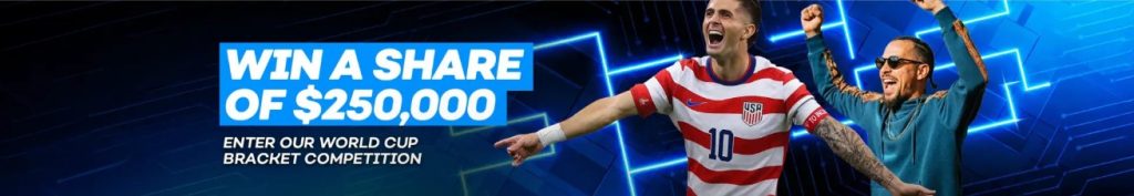 Bovada’s World Cup Bracket Challenges banner