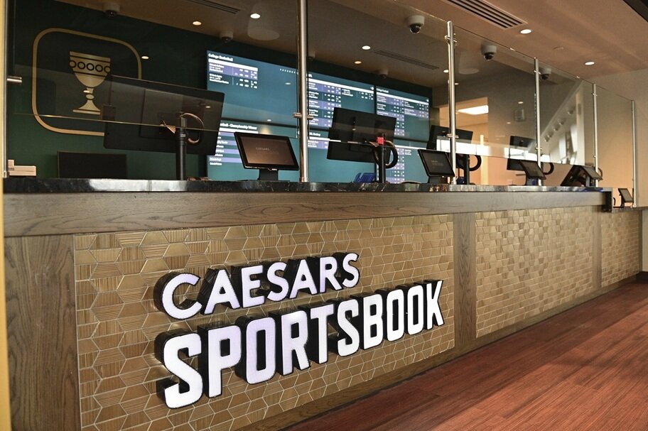 Caesars Sportsbook signage
