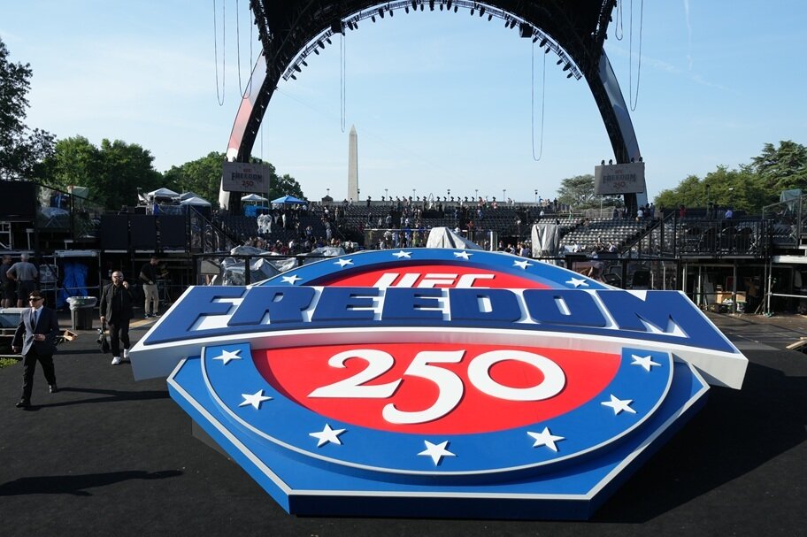 UFC Freedom 250 logo