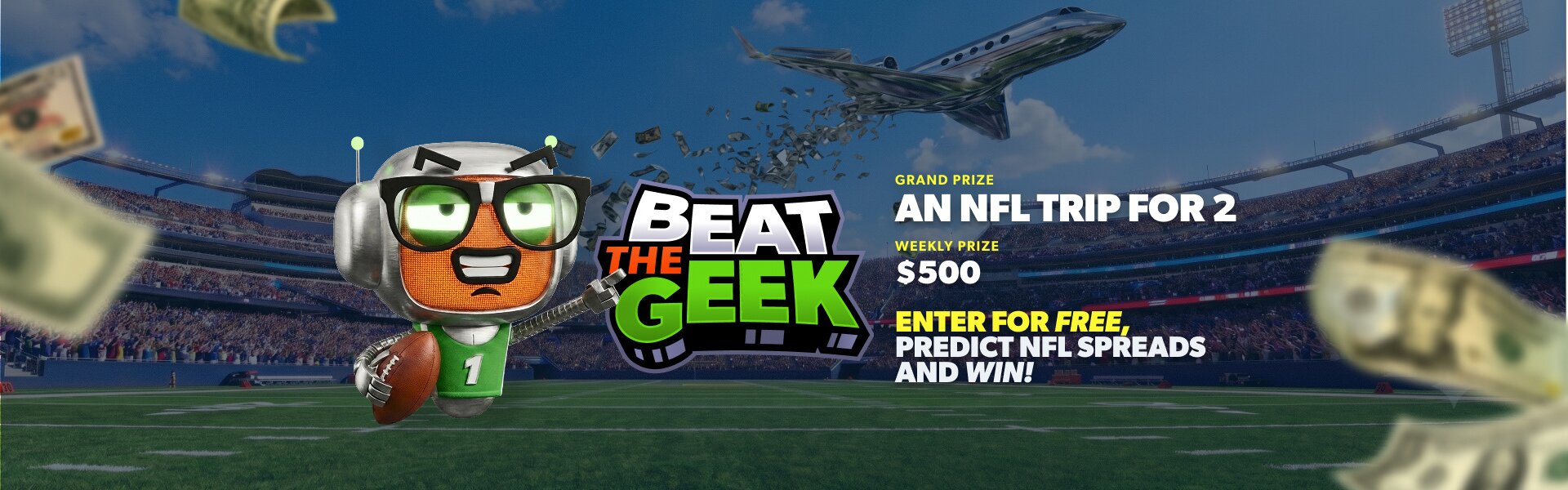 Beat The Geek’s 2026 NFL Contest is Now Live!