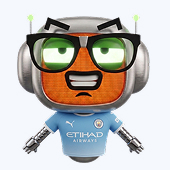 The Geek with a Manchester City uniform