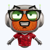 The Geek with a Nottingham Forest uniform