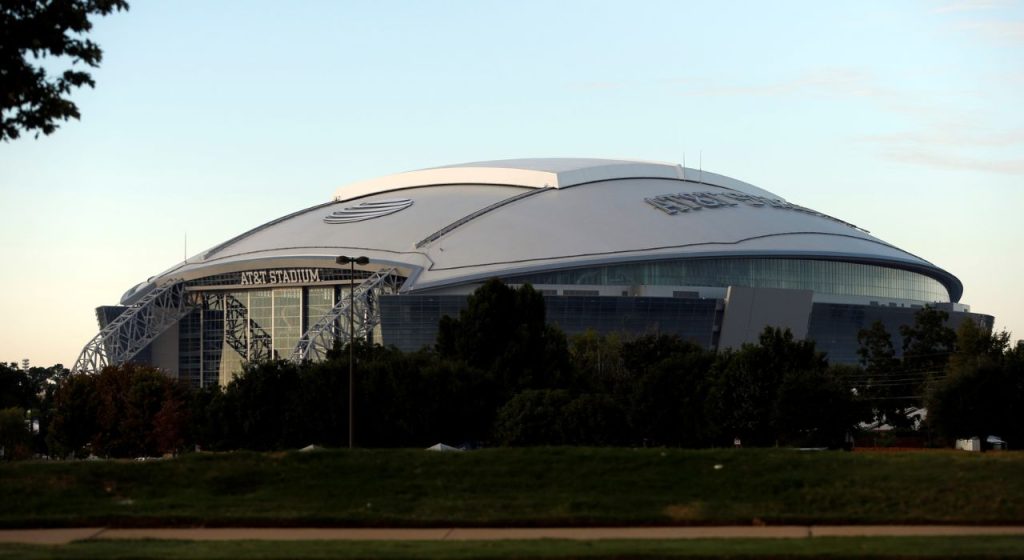 At&T Stadium in Arlington