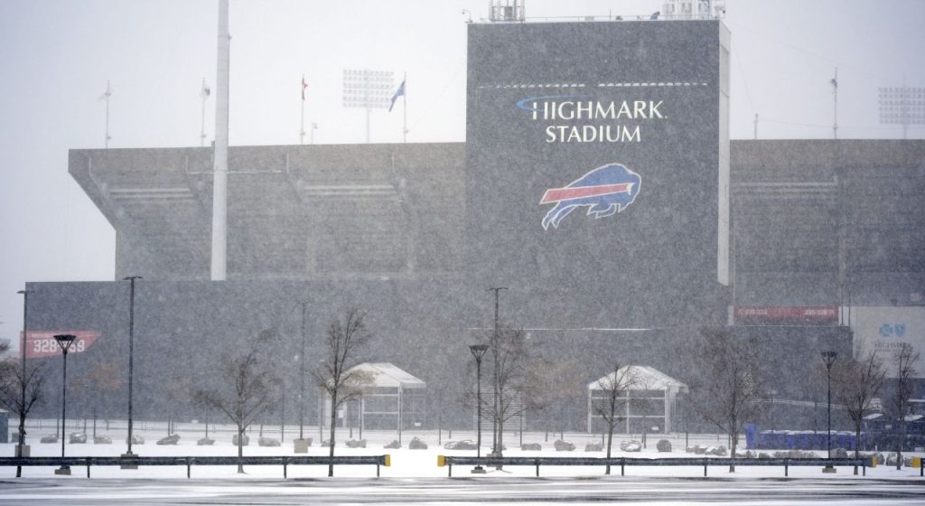 Old Highmark Stadium in Buffalo.